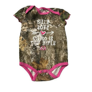 Realtree baby girls 6-9 months camouflage onesie